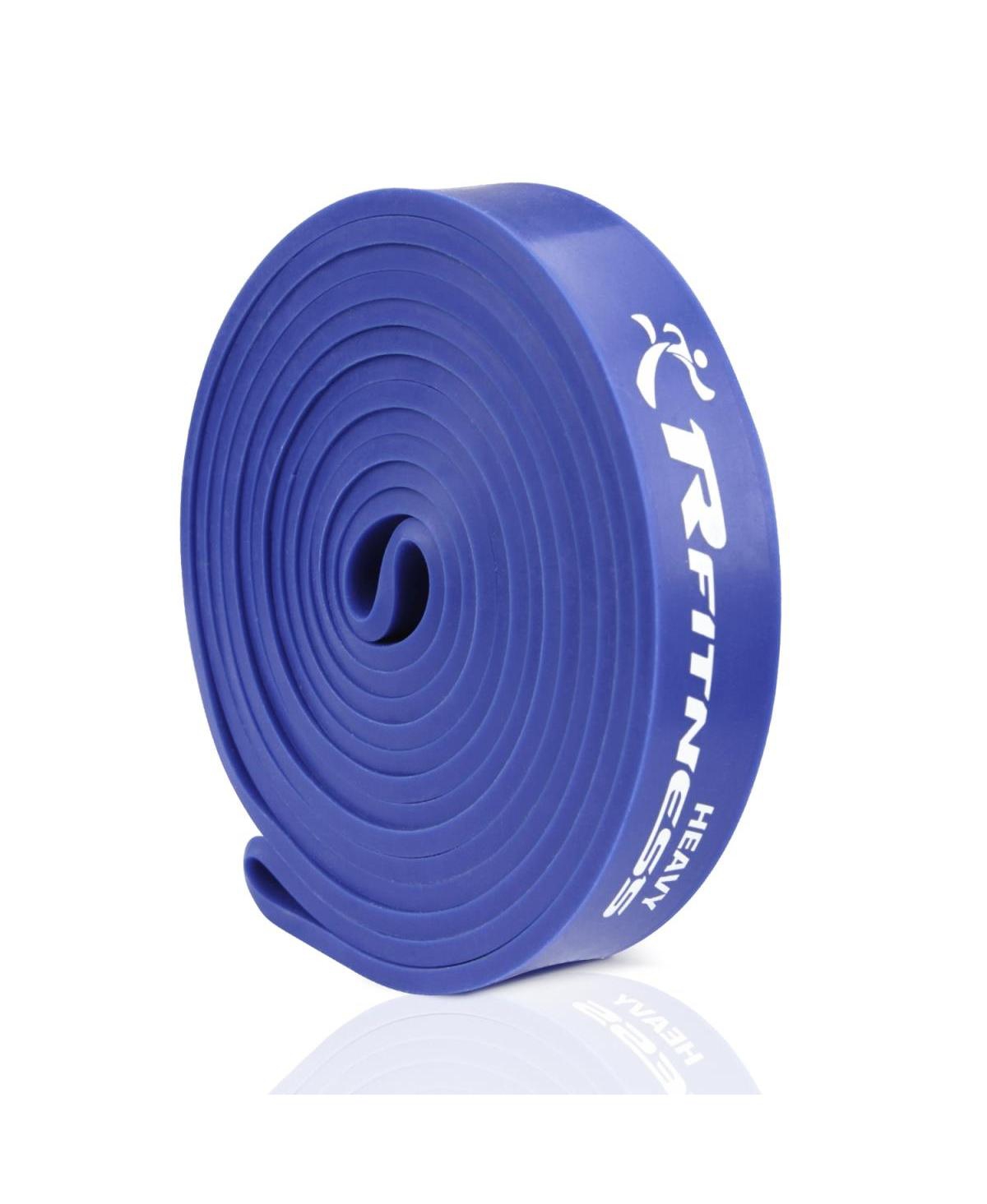 Furinno41 in. Rfitness Professional Long Loop Stretch Latex Exercise Band, Blue - Heavy - Blue