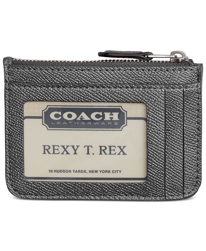 Boxed Crossgrain Mini ID Skinny Leather Wallet