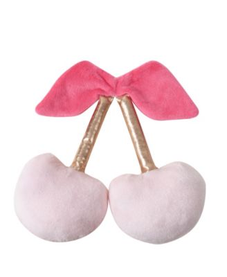Juicy Couture Plush Chic Cherry Squeaky Pet Toy