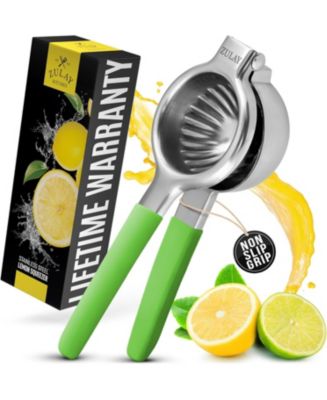 Lemon Squeezer Stainless Steel with Premium Heavy Duty Solid Metal Squeezer Bowl - Macy's