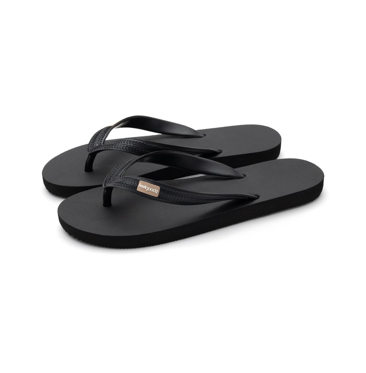 Feelgoodz Women's Classicz Core Natural Rubber Flip-Flop Thong Sandals