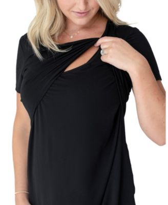 Women's Eleanora  Maternity & Nursing Lounge Dress