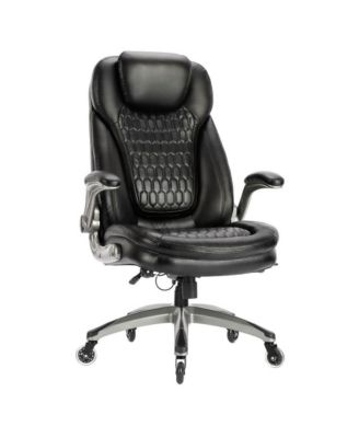 Ergonomic Executive Office Chair with Rubber Wheels