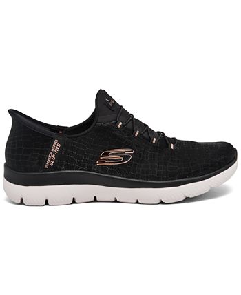 Skechers leopard top rose