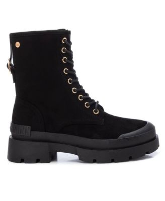Women's Suede Lace-Up Boots By XTI