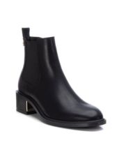 Macy's black deals booties sale