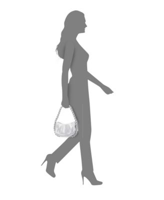 Braided Crystal Hobo Bag