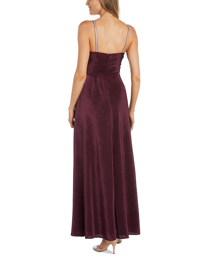 Nightway Women's RhinestoneStrap Gown Macy's
