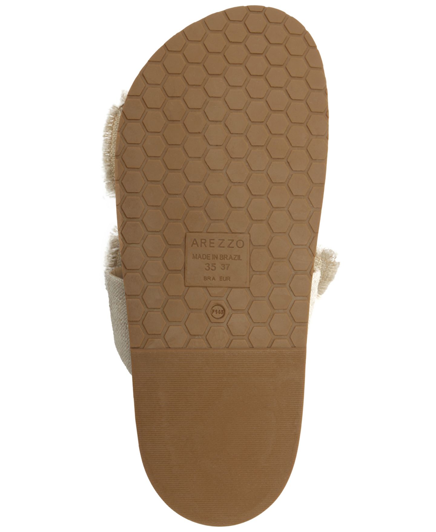 Женские сандалии Arezzo Melody Bow Footbed, цвет: Синий кожаный — фото 9