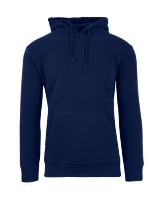 Men's Oversized Slim-Fit Fleece-Lined Pullover Hoodie