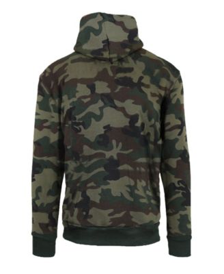 Men's Oversized Slim-Fit Fleece-Lined Pullover Hoodie