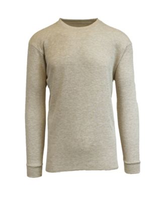 Men's Oversized Long Sleeve Thermal Shirt
