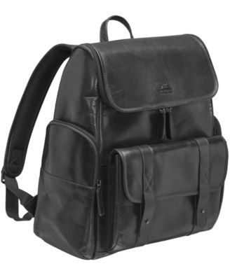Men's Buffalo Backpack with Zippered Laptop, Tablet Compartment