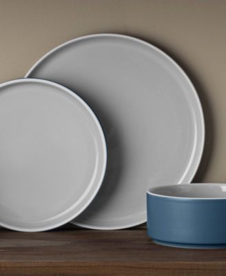 ColorTrio Stax 16 Piece Dinnerware Set, Service for 4