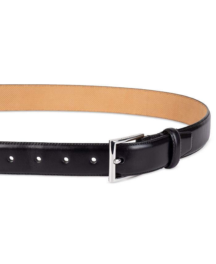 Valley View Men’s Alligator-Embossed Leather Dress Belt – Italian Calfskin, 1.5" Wide, Nickel Buckle - View #2