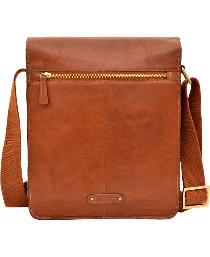 Hidesign Aiden Genuine Leather Medium Crossbody Unisex Shoulder