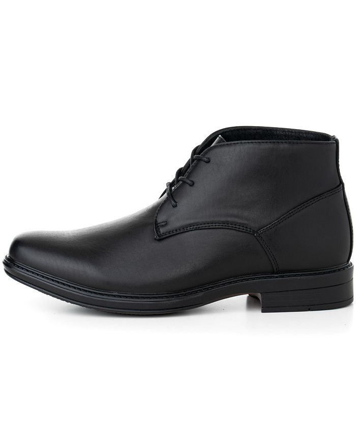 Alpine Swiss Men's Ankle Boots Dressy Casual Leather Lined Dress Shoes ...