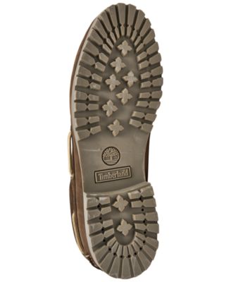 Timberland Men's 3-Eye Lug Hand Sewn Casual Boat Sneakers from