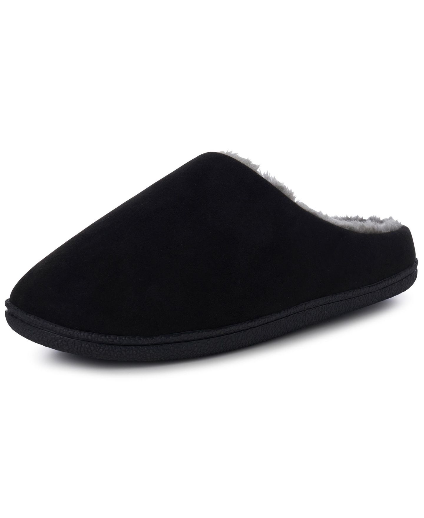 Мужские сабо Alpine Swiss Memory Foam Clog Slippers Indoor Comfort Slip On House, цвет: Чёрный — фото 1
