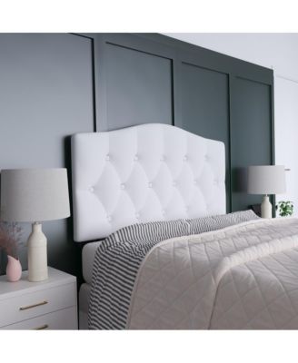 Arched Full Button Tufted Upholstered Headboard