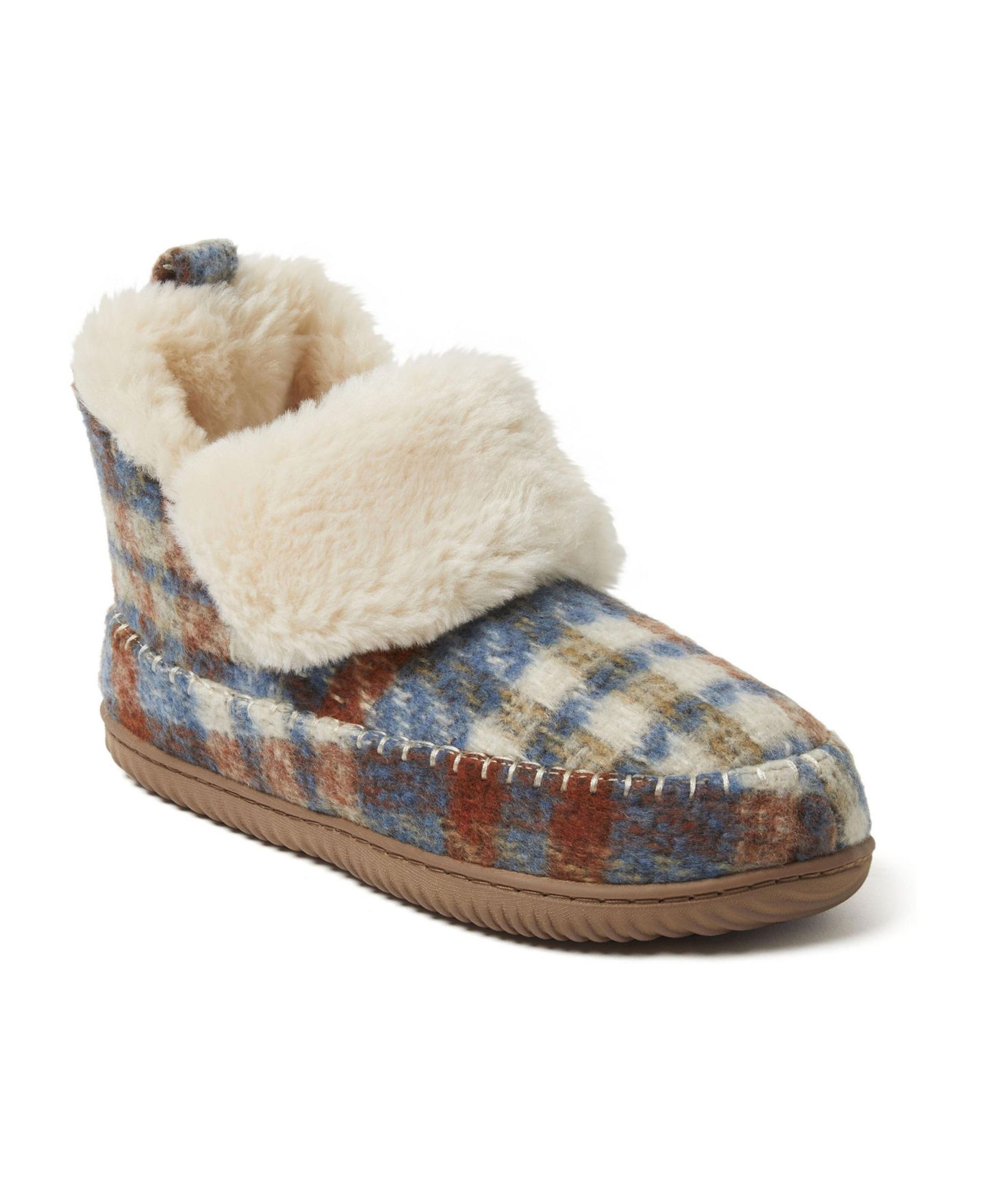 Женские тапочки Dearfoams Moritz Bootie House Slipper, цвет: Серый — фото 1