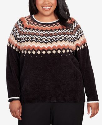 Alfred dunner plus size sweatshirts online