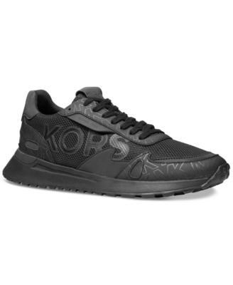 Michael Kors - Men's Miles Mixed-Media Logo Trainer Sneakers