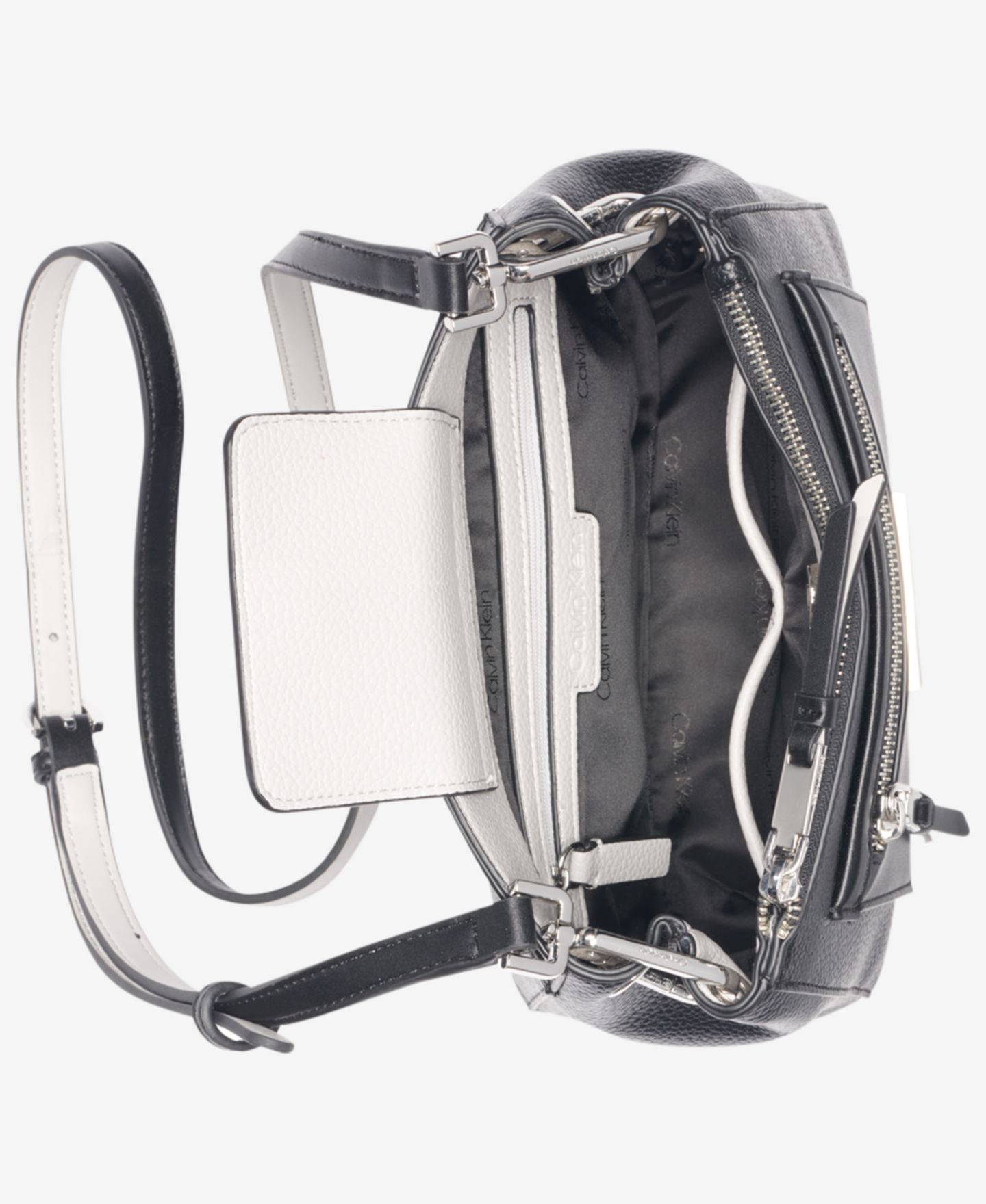 Женская сумка Calvin Klein Hadley Adjustable Crossbody, цвет: Чёрный — фото 3