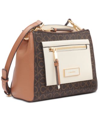 Hadley Signature Colorblocked Adjustable Crossbody