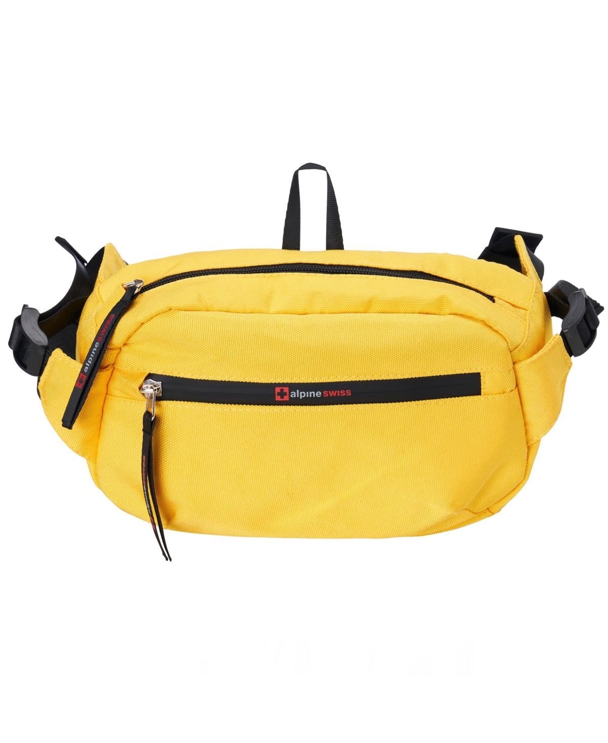 Men's Fanny Pack Adjustable Waist Bag Sling Crossbody Chest Pack Bum Bag - Yellow