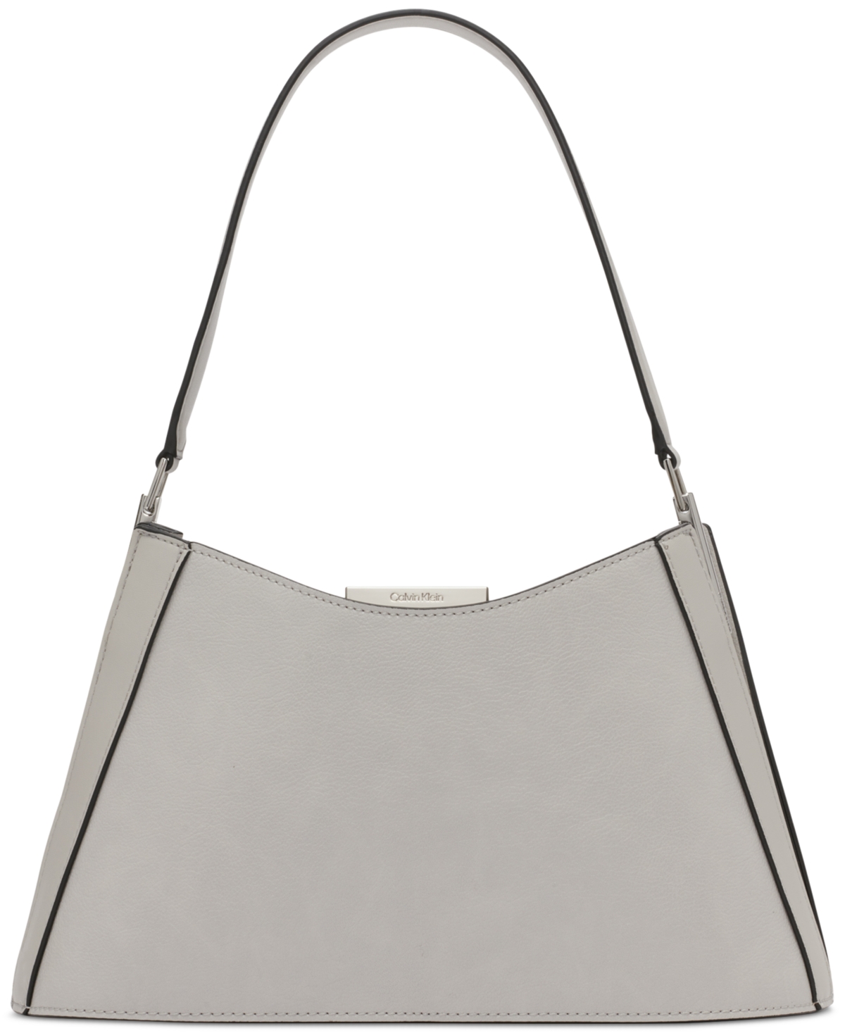 Calvin Klein Wren Shoulder Bag With Magnetic Snap In Dove