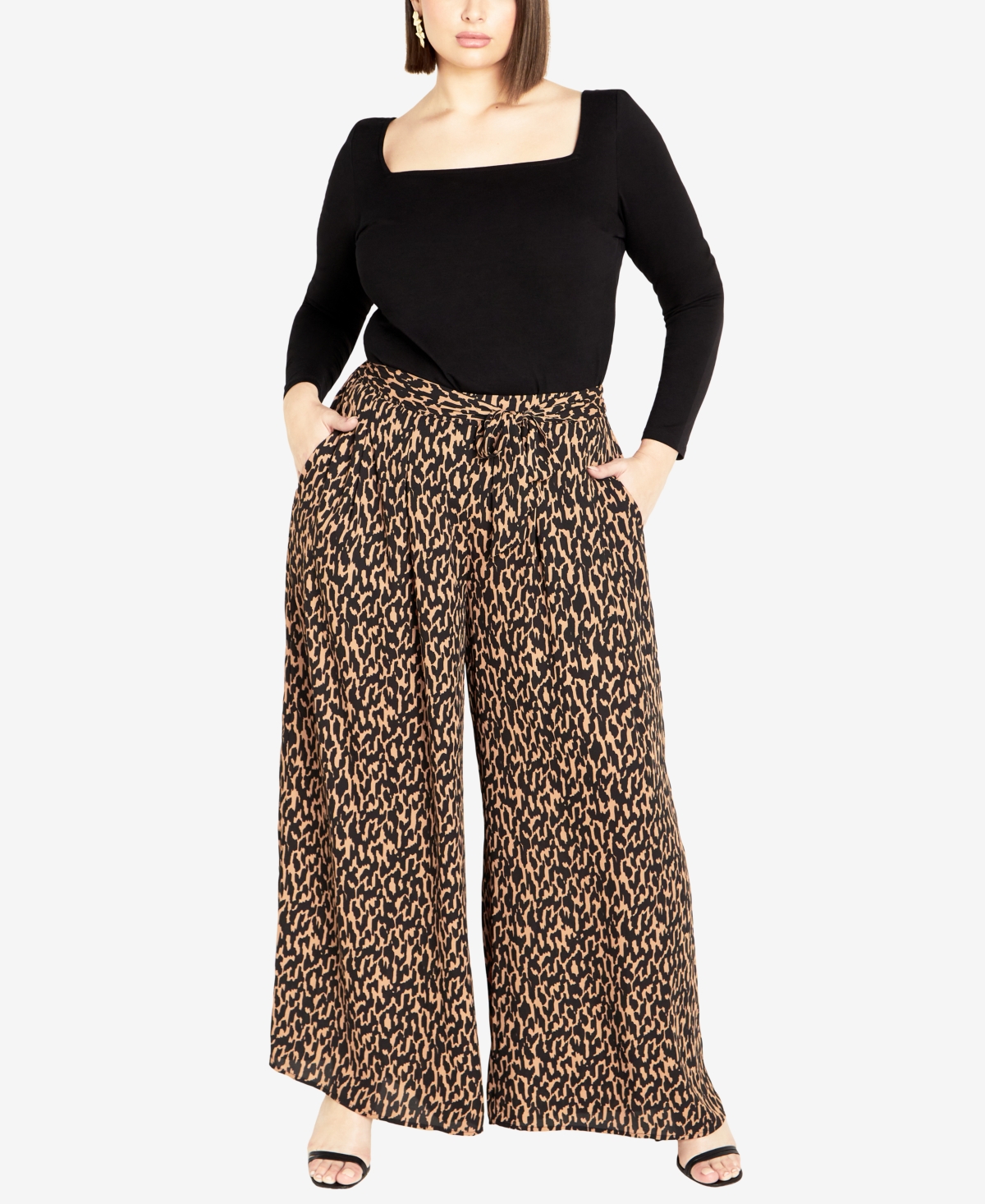 City Chic Women's Illusion Pant