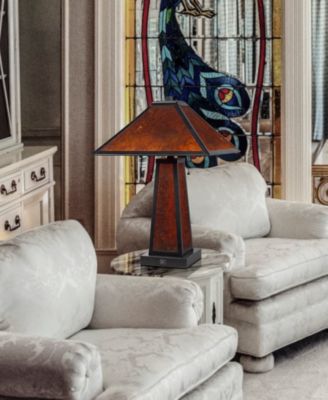 23.5" Height Amber Table Lamp