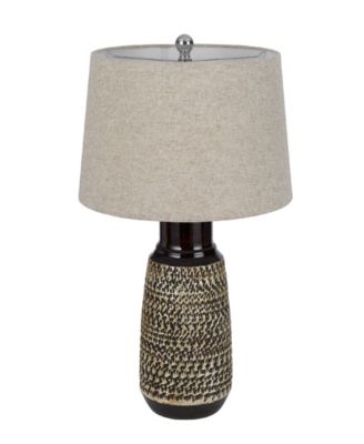 27" Height Ceramic Lamp Set