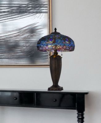 26" Height Metal and Resin Table Lamp