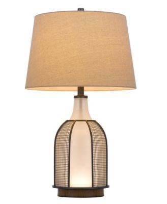 Morgan 28" Height Table Lamp with Mesh Grill