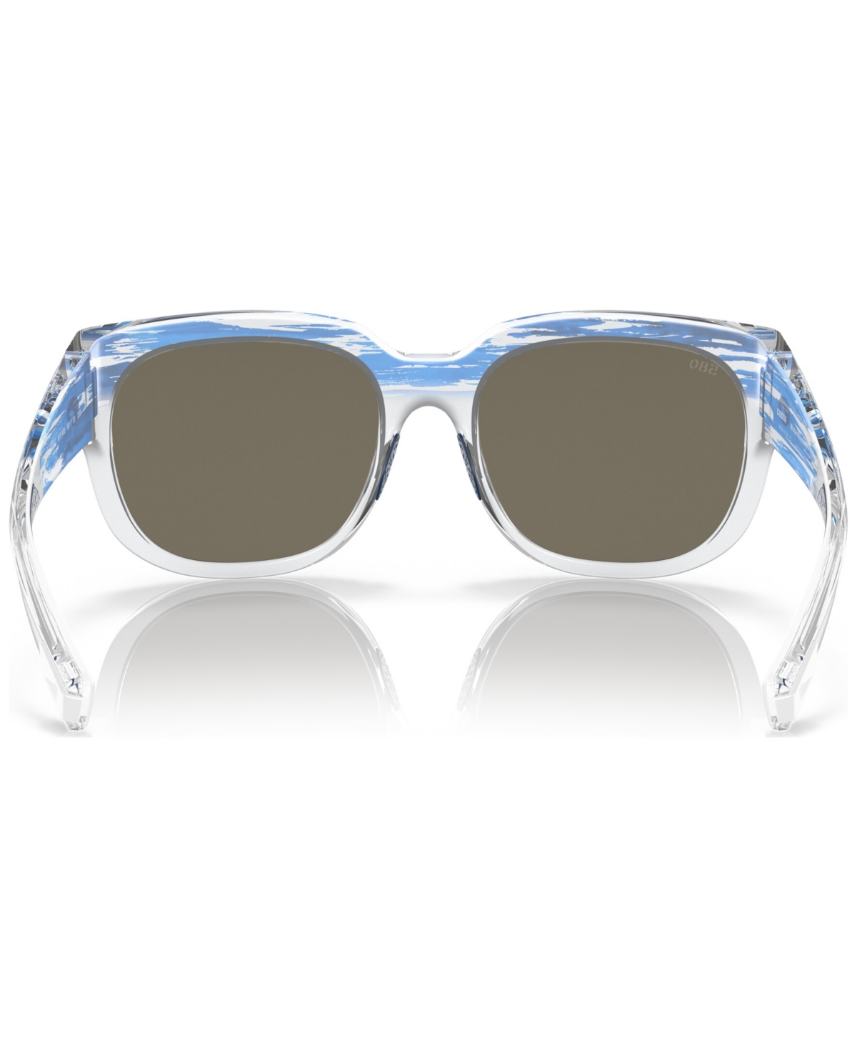 Costa Del Mar Women's Freedom Series Waterwoman 2 Polarized Sunglasses, Mirror Polar 6s9004 In Shiny American Sky