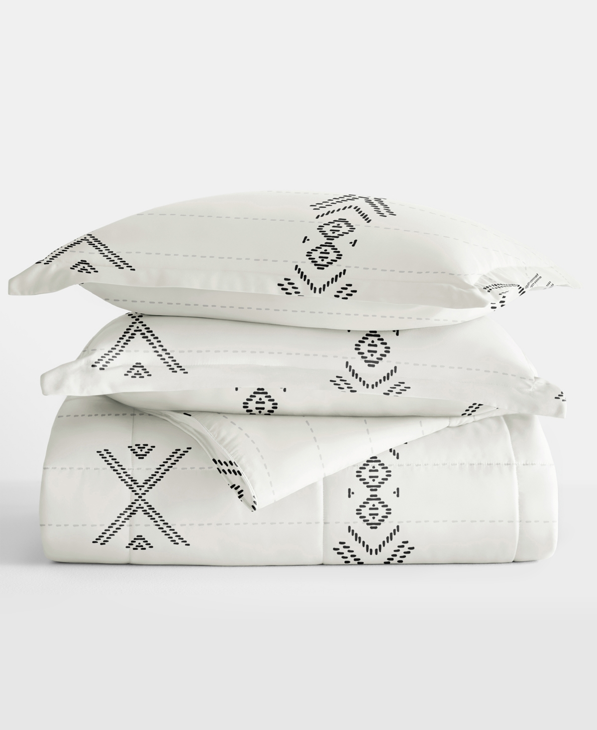 ienjoy Home Urban Stitch Patterned Comforter Set