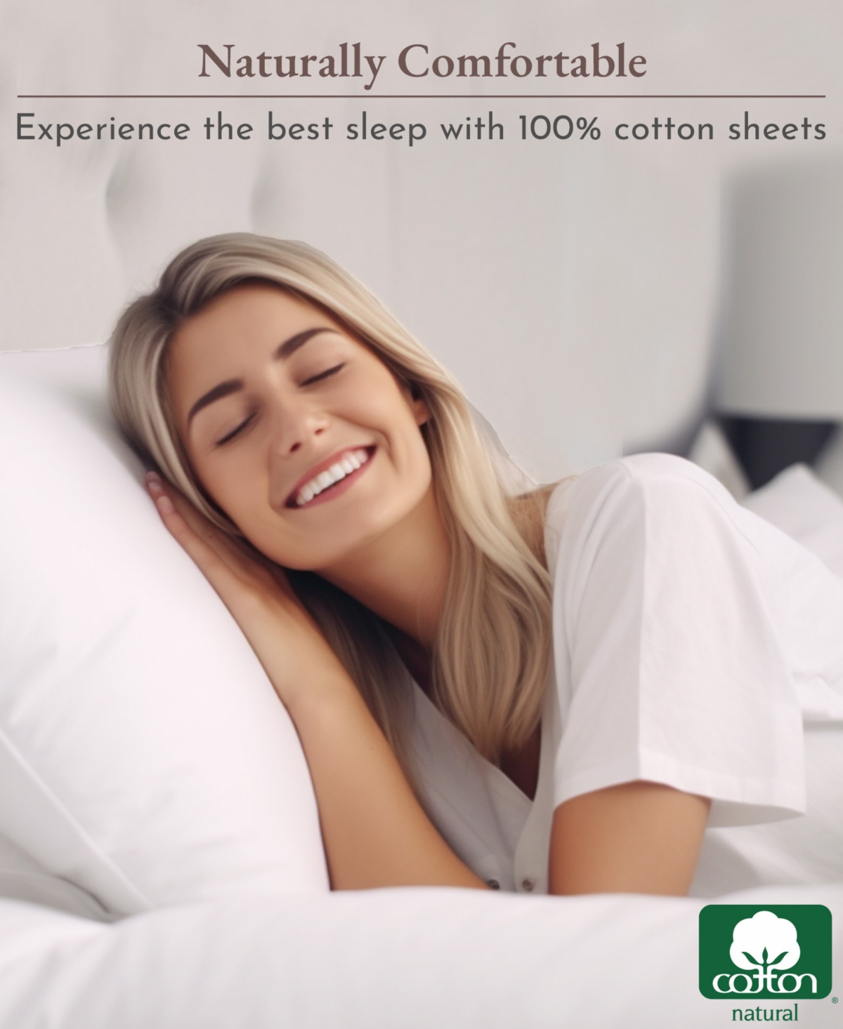 California Design Den Soft 100% Cotton Sheets Set - Cooling Durable Sateen, Deep Pocket -