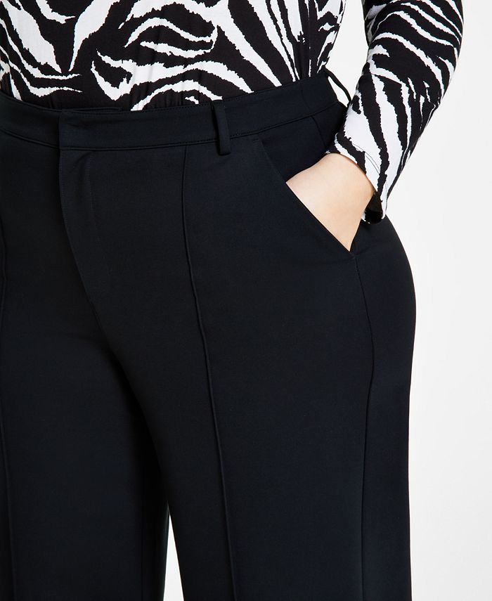Bar III Women's High-Rise Ponte-Knit Leggings, Created for Macy's -  ShopStyle