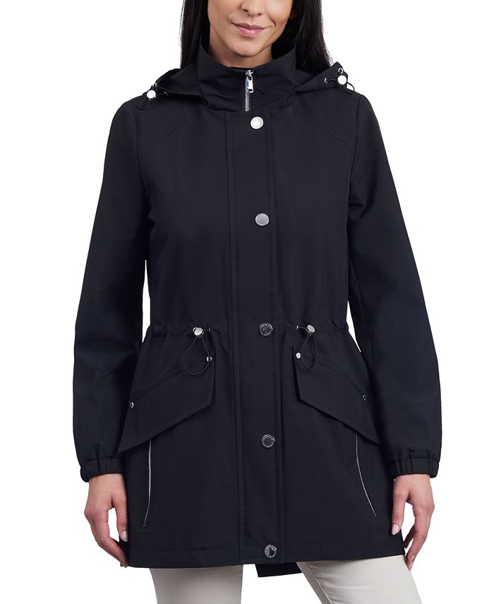 London Fog Puffer Jacket LONDON FOG Womens 36 Snap Front Down Coat