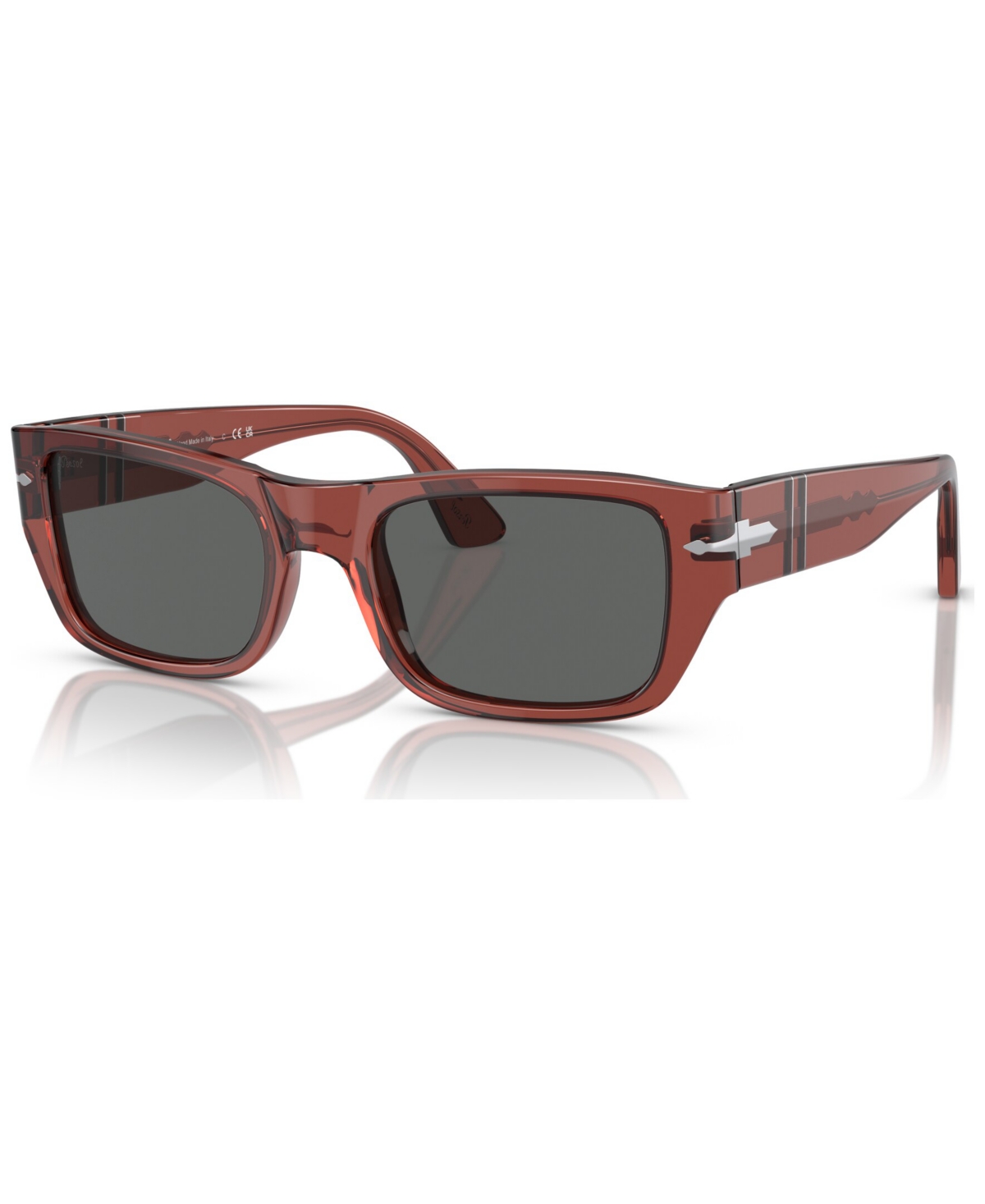 Persol Unisex Sunglasses Po3268s In Red