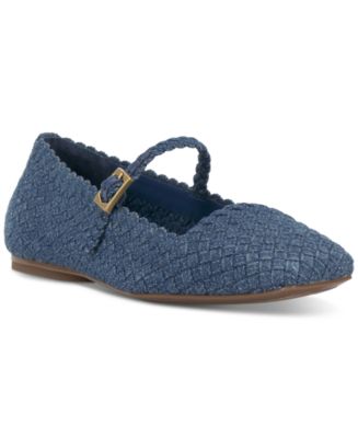 Vince Camuto Women s Vinley Woven Mary Jane Flats Macy s