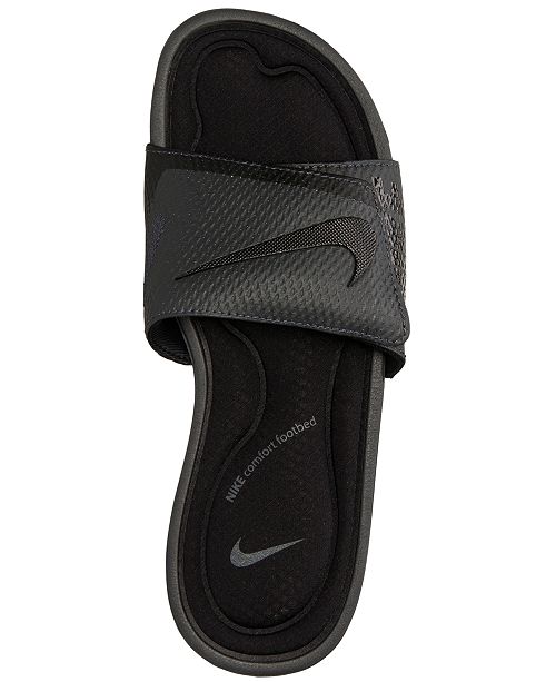 Nike Men's Solarsoft Comfort Slide Sandals from Finish Line & Reviews ...