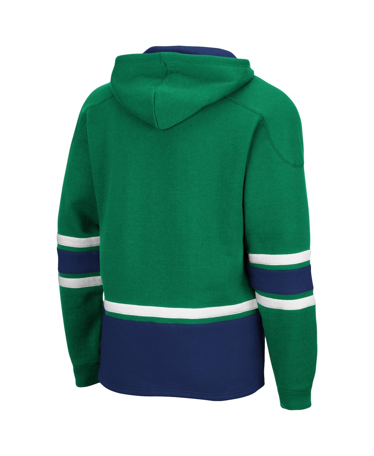 Shop Colosseum Men's  Green Notre Dame Fighting Irish Lace Up 3.0 Pullover Hoodie