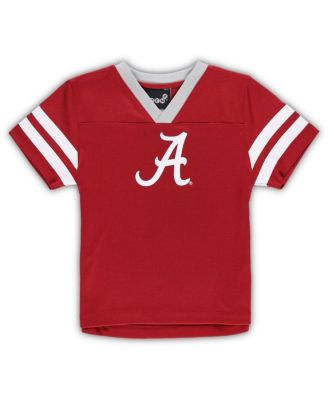 Toddler Boys and Girls Crimson, Gray Alabama Crimson Tide Red Zone Jersey and Pants Set
