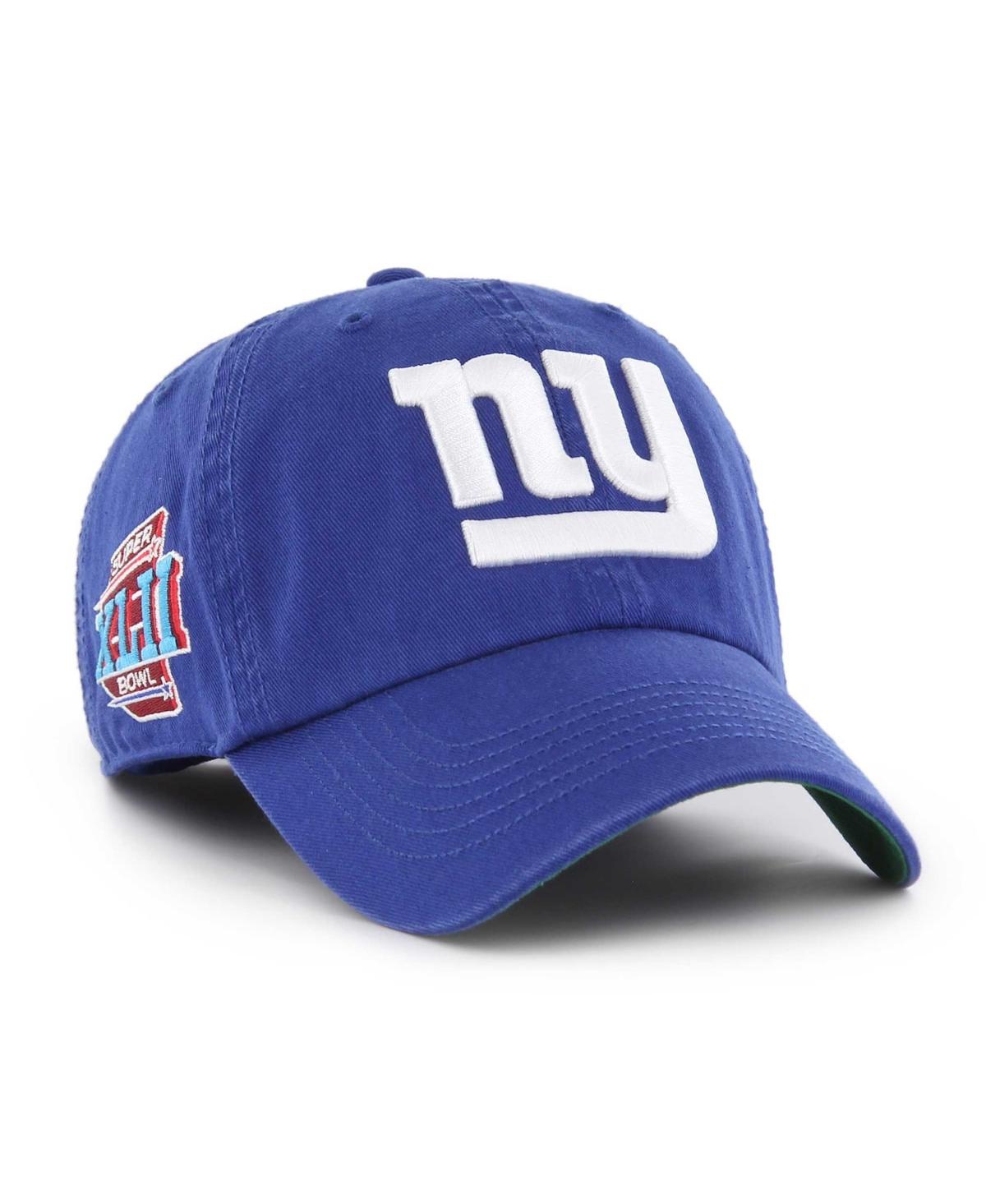 47 Brand Men's ' Royal New York Giants Sure Shot Franchise Fitted Hat