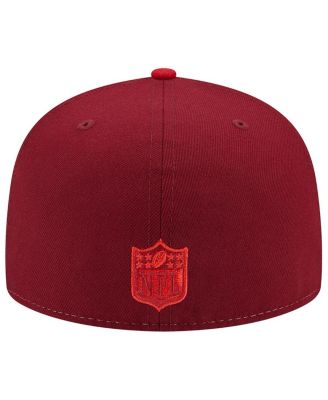 Men's Red Tampa Bay Buccaneers Tri-Tone 59FIFTY Fitted Hat