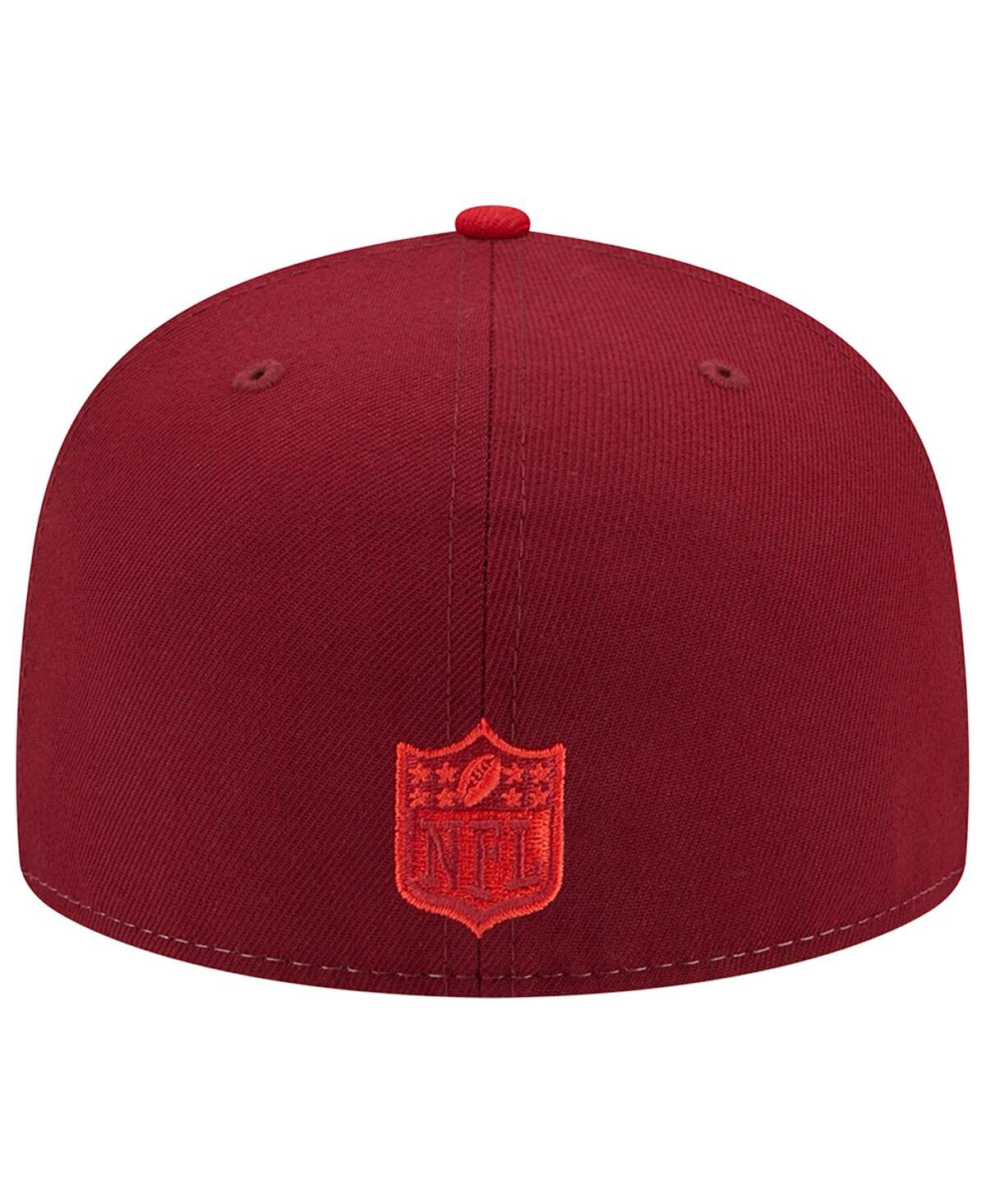 Men's New EraTampa Bay Buccaneers Tri-Tone 59FIFTY Fitted Hat - Red
