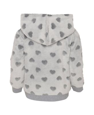 Girls Toddler Gray, Royal Florida Gators Heart to Heart Hoodie and Leggings Set